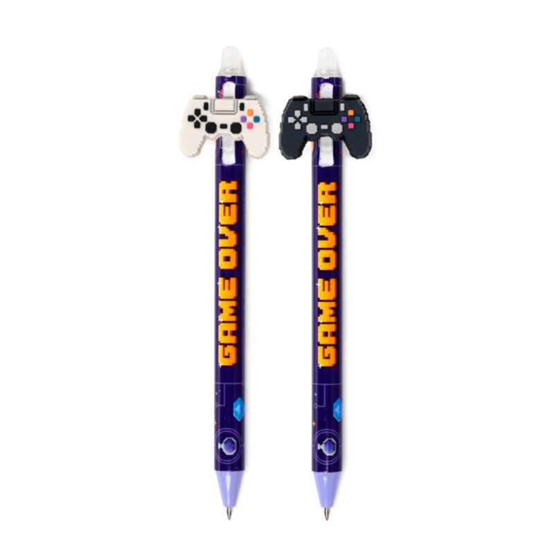 Caneta apagável com topo de silicone Inkredible Game Over 1