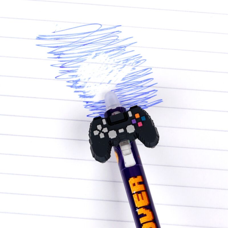 Caneta apagável com topo de silicone Inkredible Game Over 4