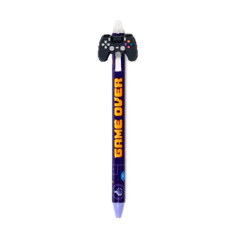 Caneta apagável com topo de silicone Inkredible Game Over 7