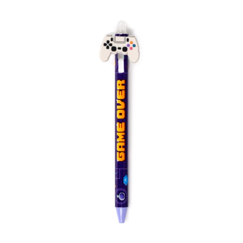 Caneta apagável com topo de silicone Inkredible Game Over 8