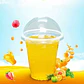 Copo com palhinha para chá de bolhas 500ml - Thumbnail 2