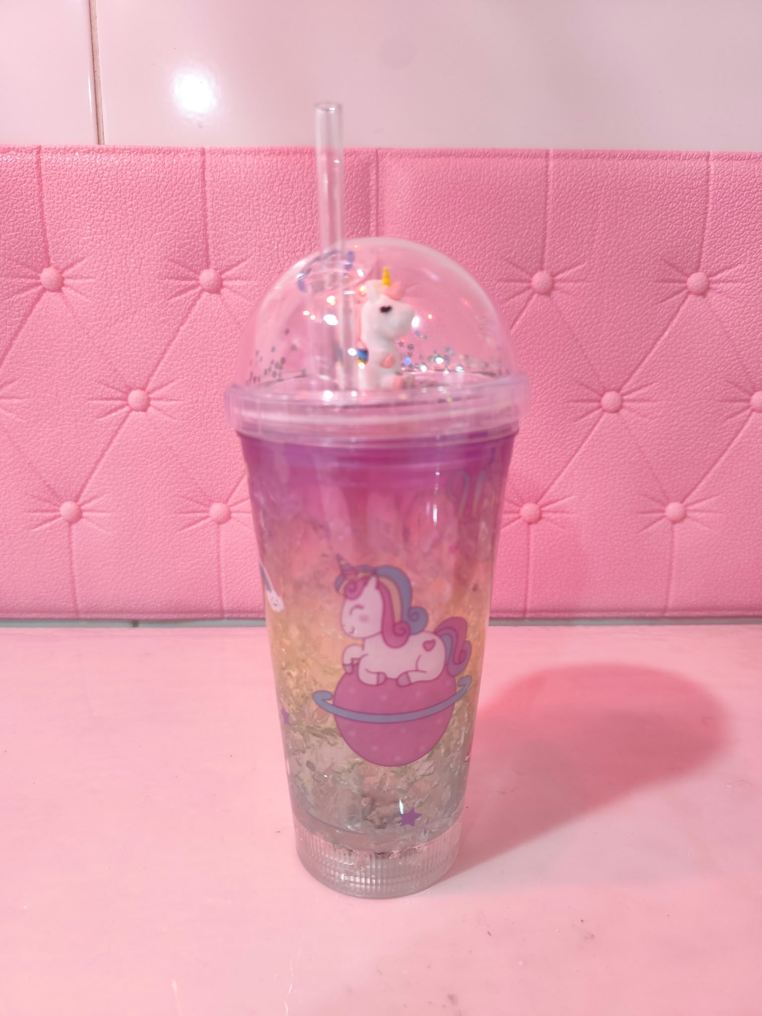 Copo de gelo brilhante Unicornio 6
