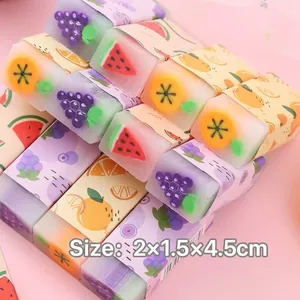 Borrachas de Frutas em formato de sanduíche, feitas de PVC macio 1