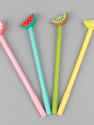 Caneta Frutas Silicone