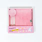Caderno de pelúcia sintética e caneta com pompom peludo, com cadeado, diário secreto para meninas - Thumbnail 5