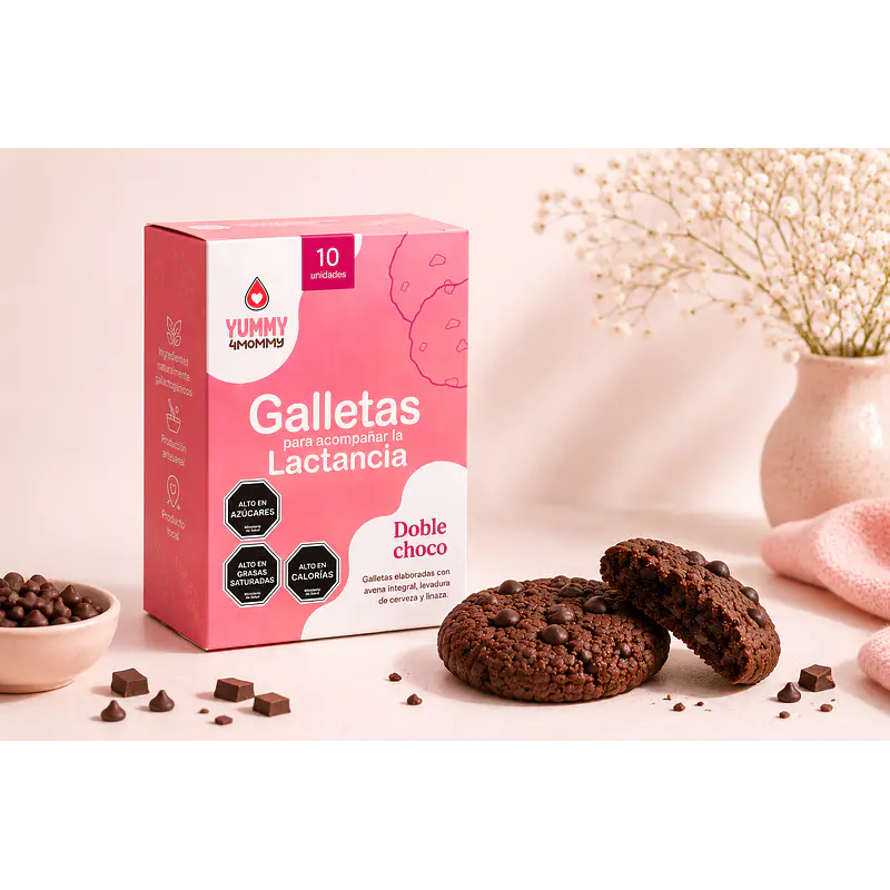 Galleta de Lactancia Doble Chocolate