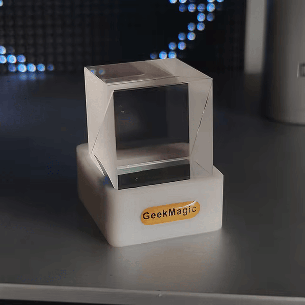 HoloCube💠Cubo Holográfico de escritorio - Blanco