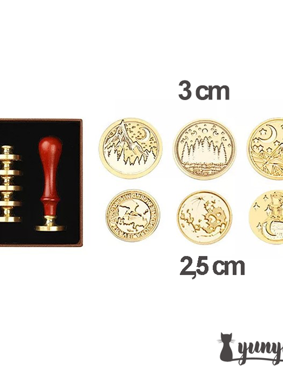 Box 6 Sellos de Lacre III 1