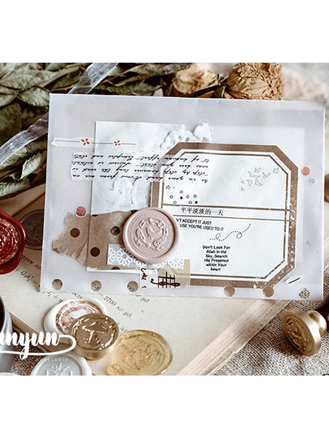 Sellos de Lacre Teléfono - 2,5cm 4