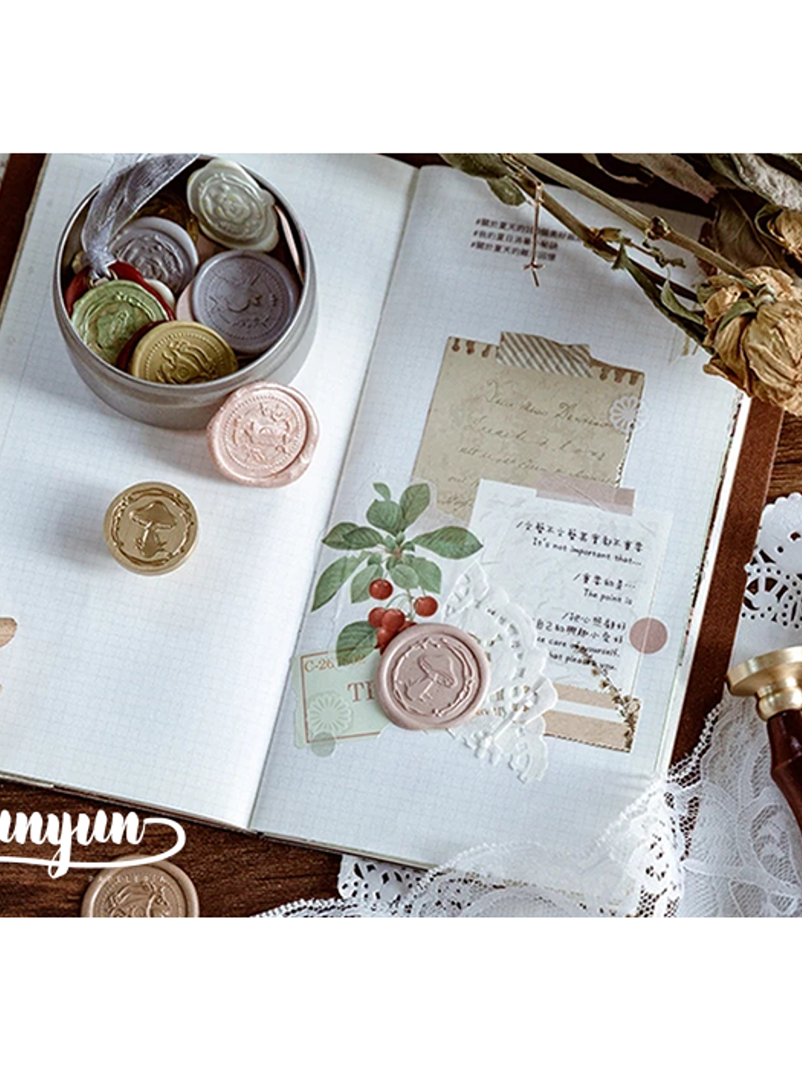 Sellos de Lacre Teléfono - 2,5cm 5