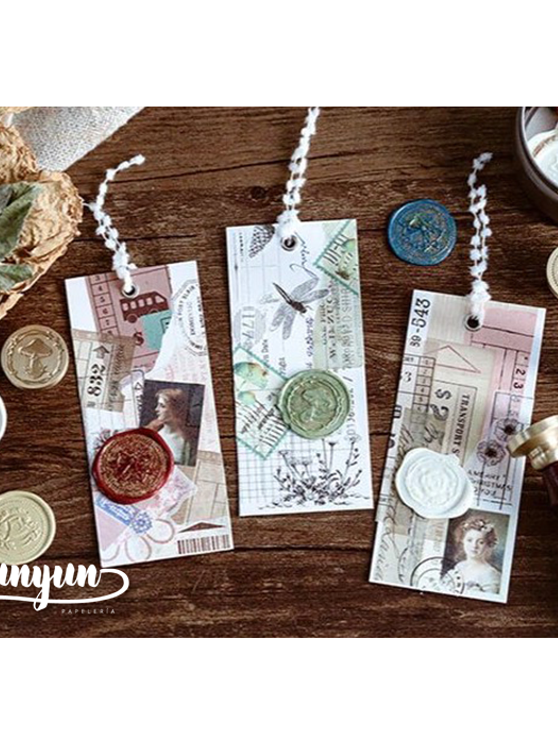 Sellos de Lacre Teléfono - 2,5cm 6