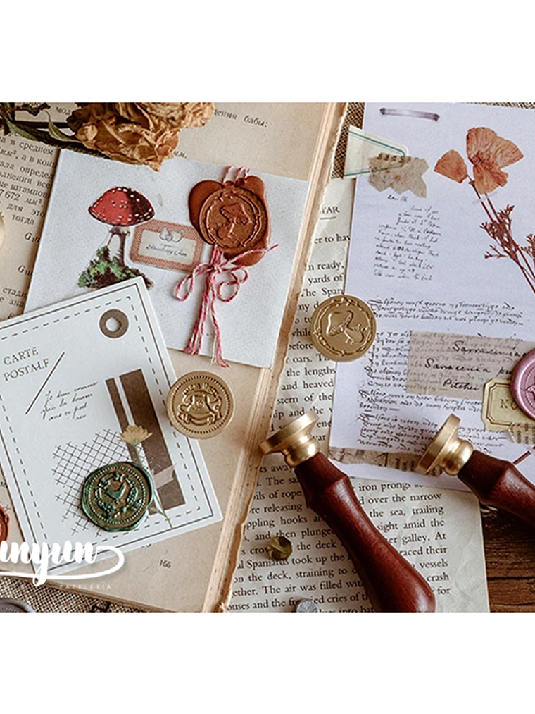 Sellos de Lacre Teléfono - 2,5cm 7