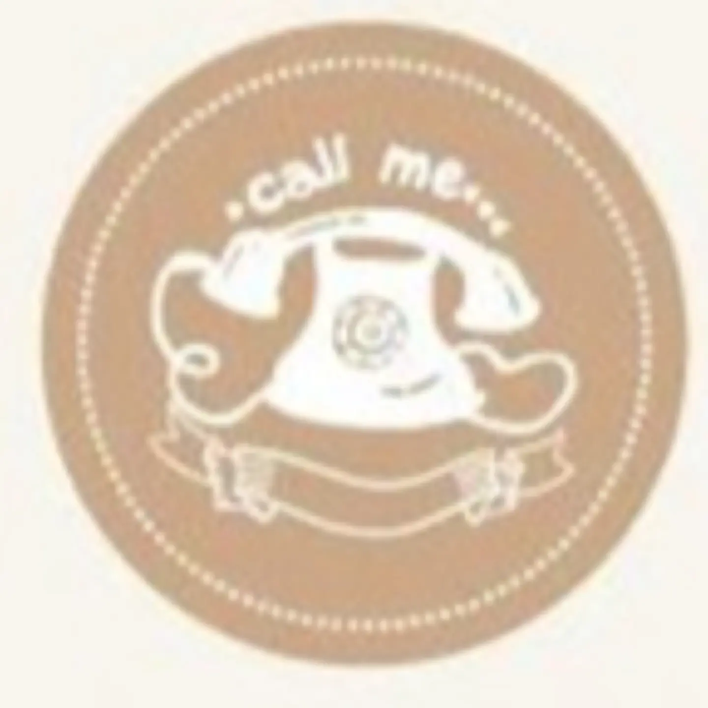Sellos de Lacre Teléfono - 2,5cm 2