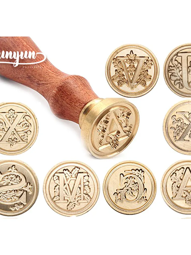 Sellos de Lacre LETRAS - 2,5cm 3