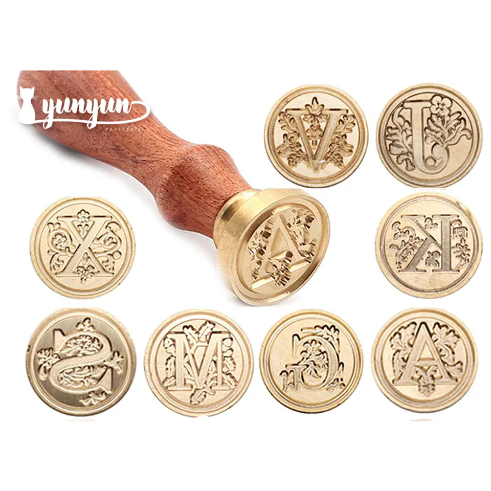 Sellos de Lacre LETRAS - 2,5cm 3