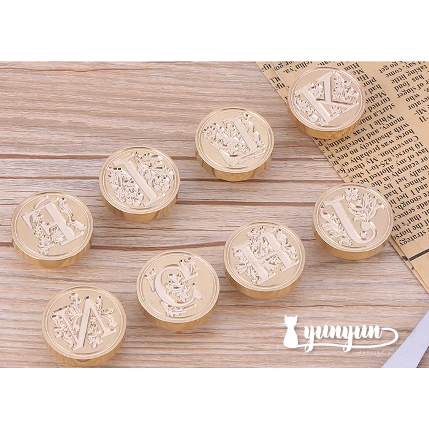 Sellos de Lacre LETRAS - 2,5cm 5