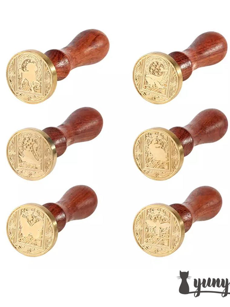 Sellos de Lacre (3cm) - Fantasía 4