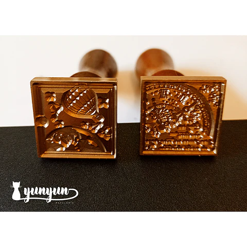 Sellos de Lacre Cuadrado - 2,5cm