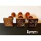 Sellos de Lacre Cuadrado - 2,5cm - Miniatura 2