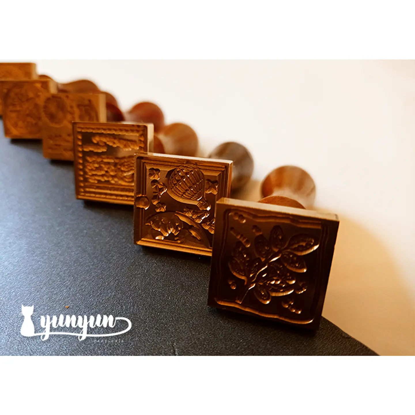 Sellos de Lacre Cuadrado - 2,5cm 3