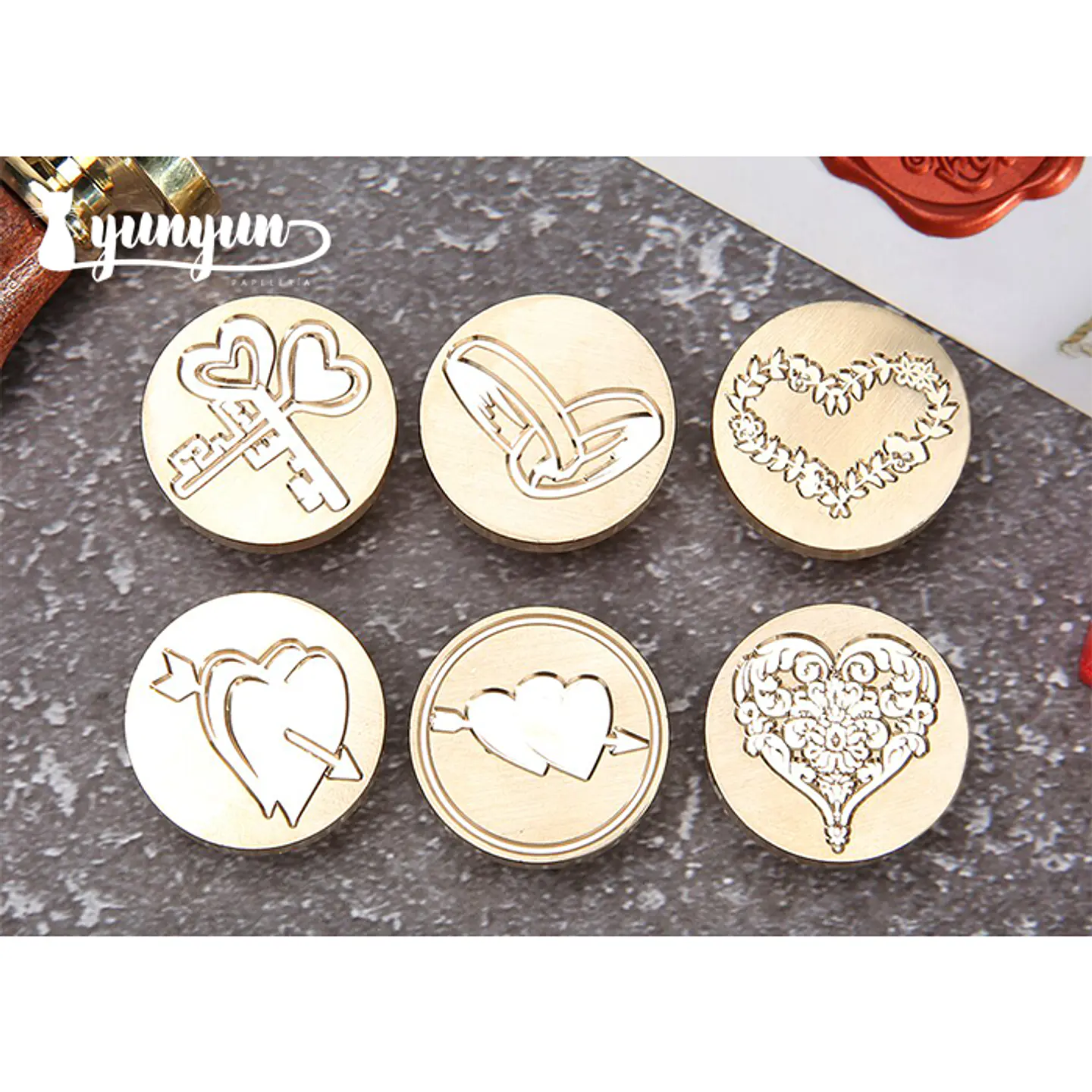 Sellos de Lacre Amor - 2,5cm 1