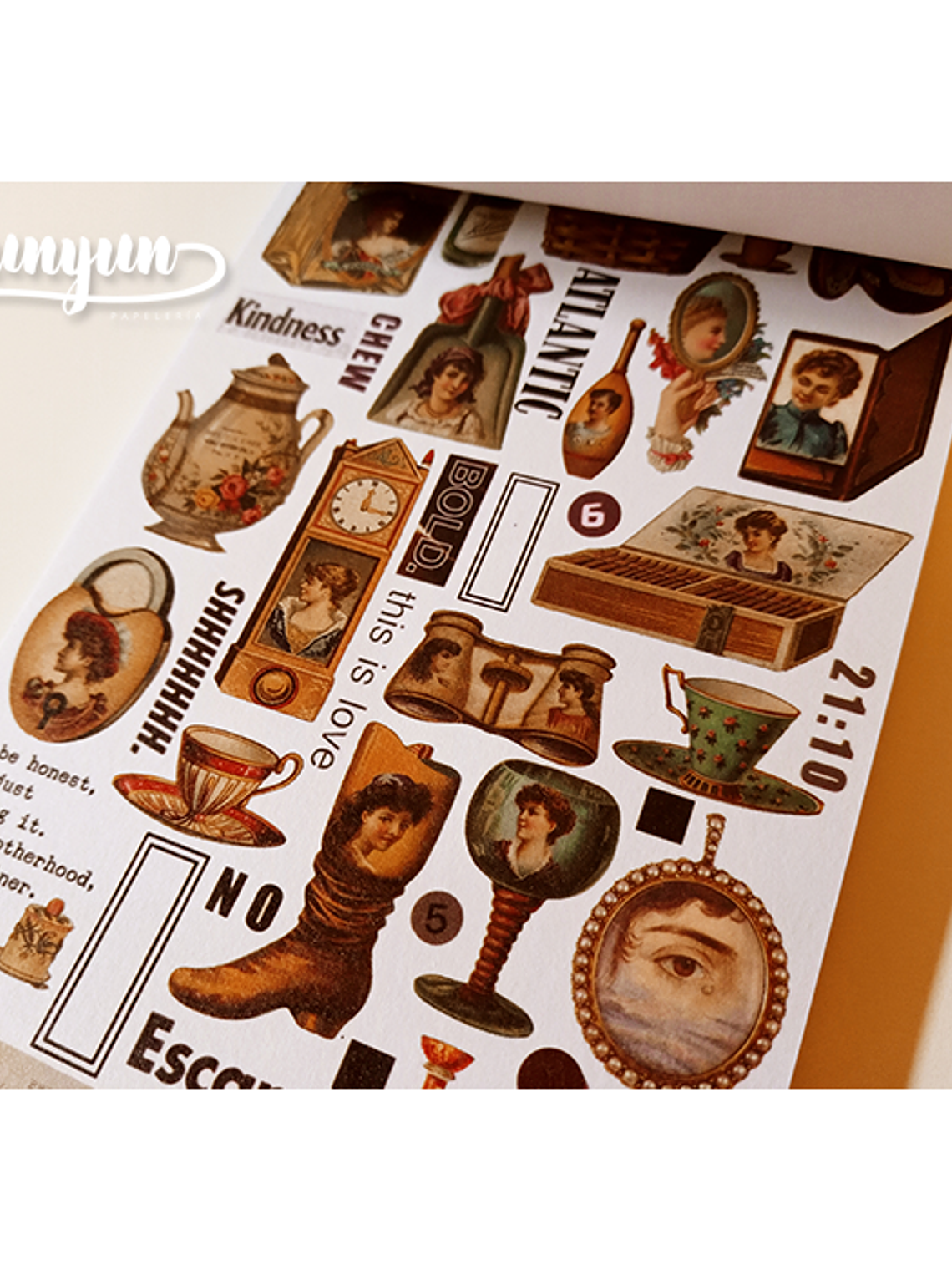 Sticker Book - Schubert & Rose 5