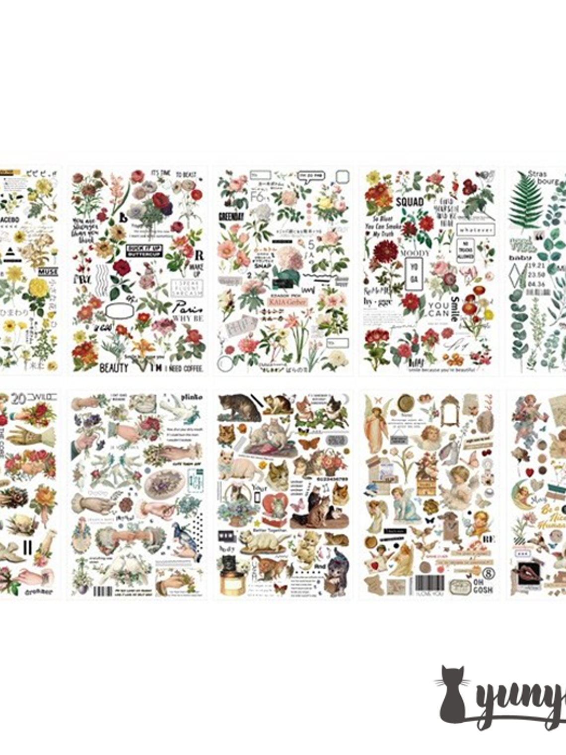 Sticker Book - Schubert & Rose 6