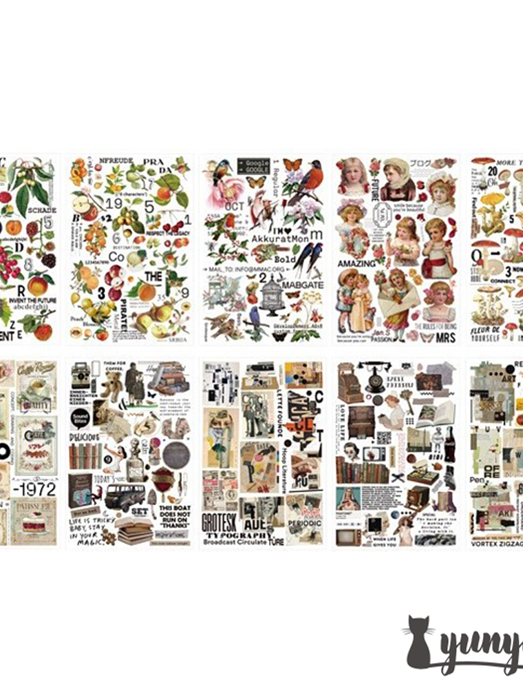 Sticker Book - Schubert & Rose 7