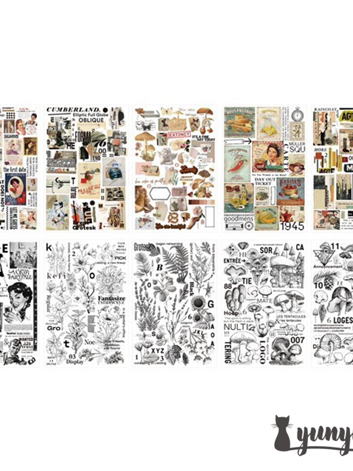 Sticker Book - Schubert & Rose 10