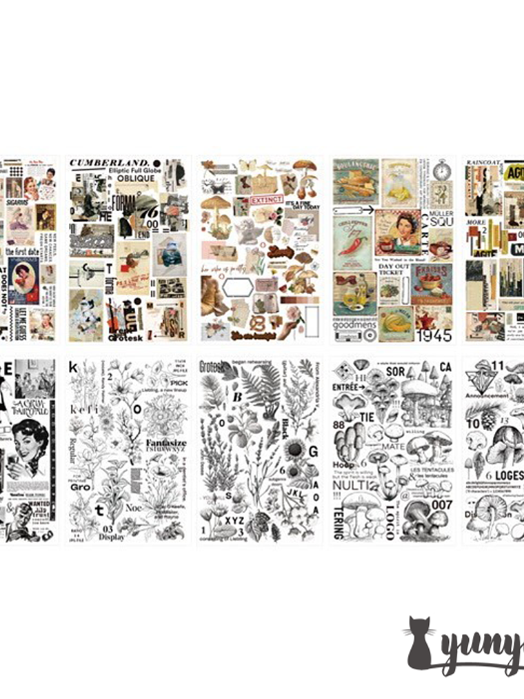 Sticker Book - Schubert & Rose 10