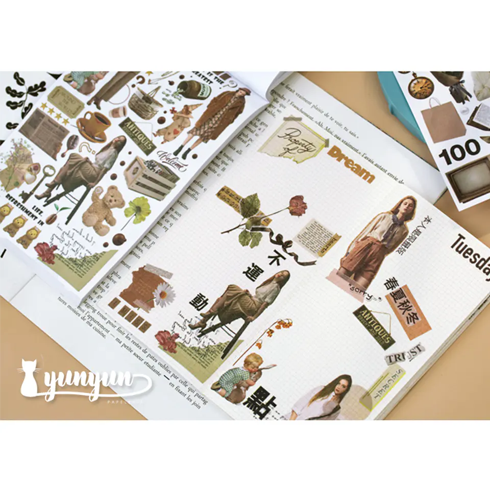 Sticker Book XL - Dawn 3