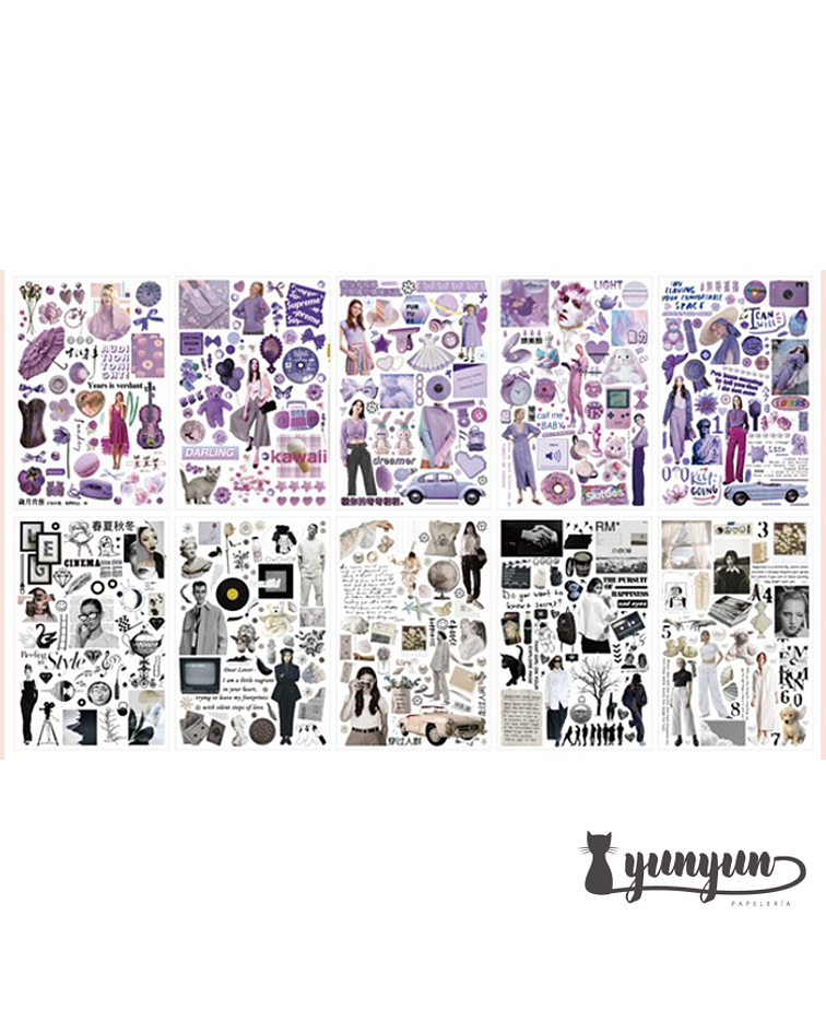 Sticker Book XL - Dawn