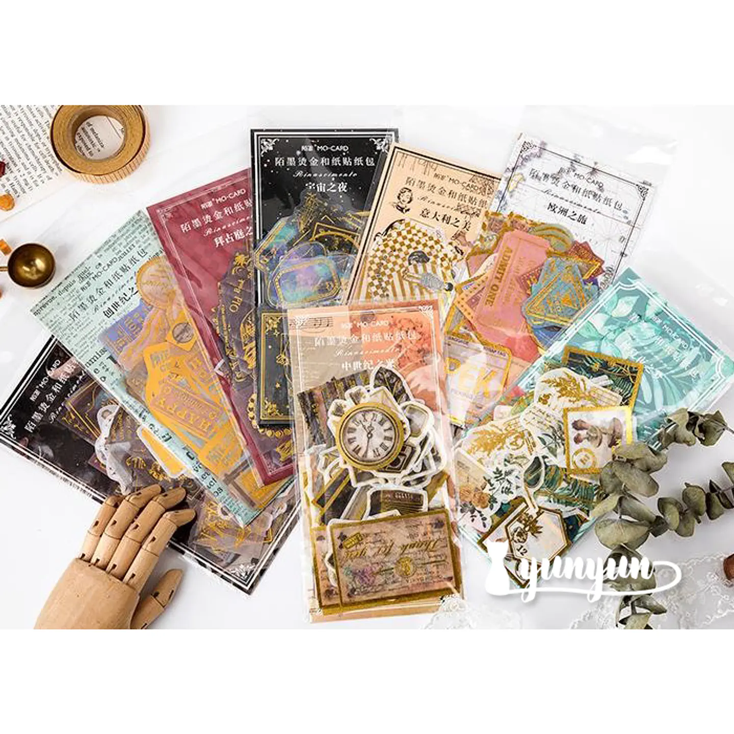Stickers Golden Set - 60 uni 1