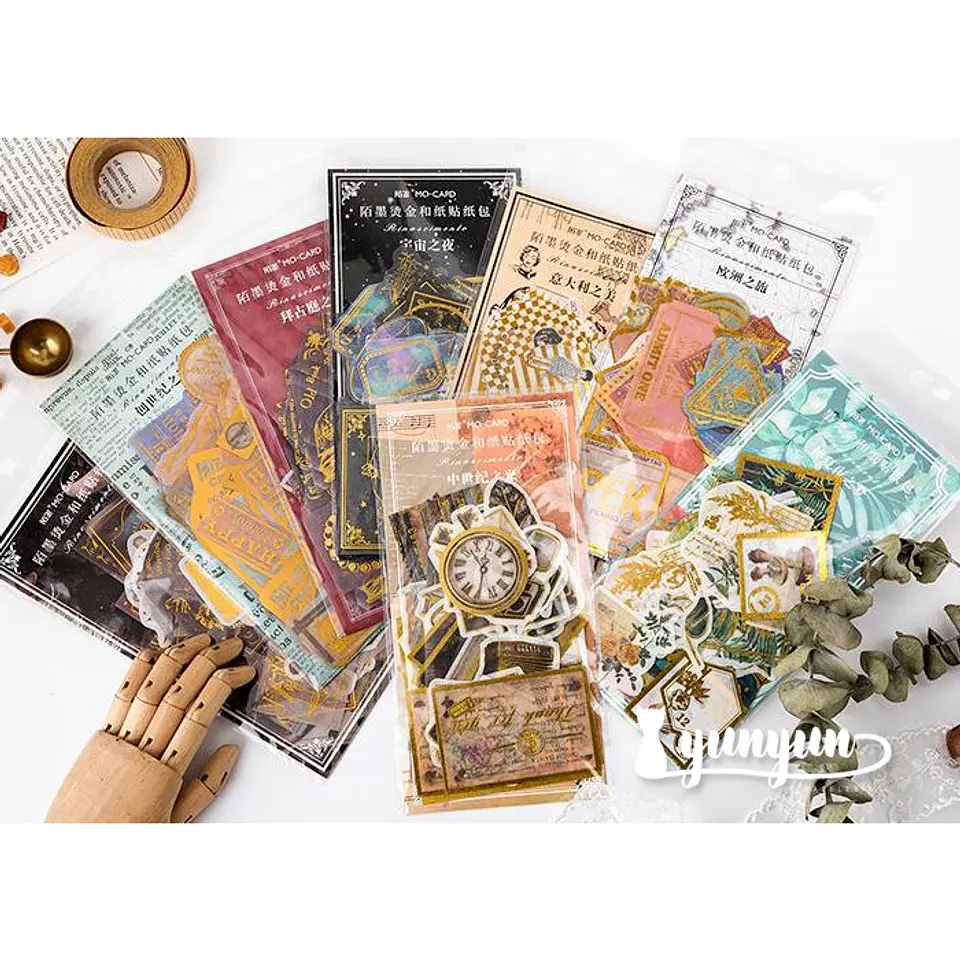 Stickers Golden Set - 60 uni 1