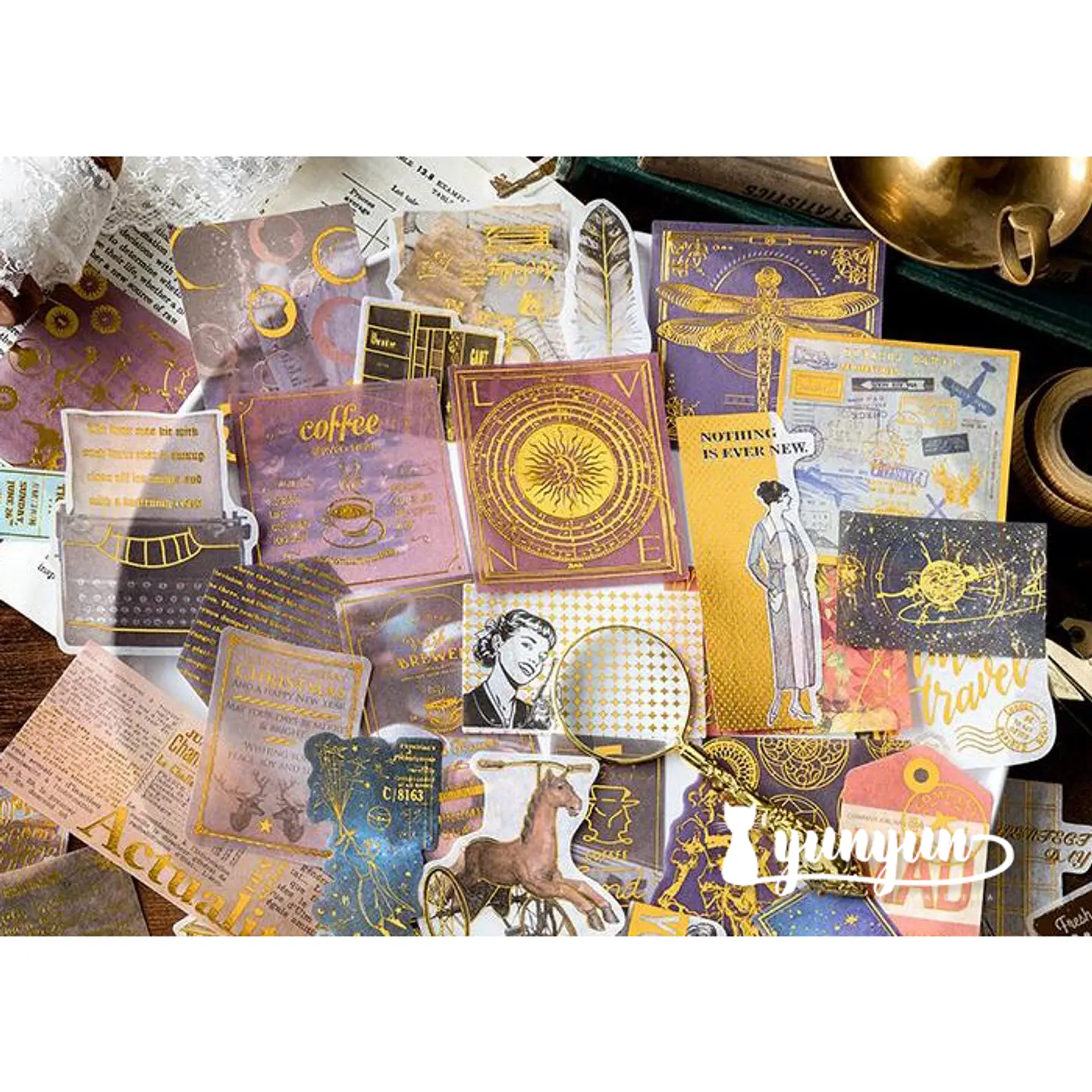 Stickers Golden Set - 60 uni 2