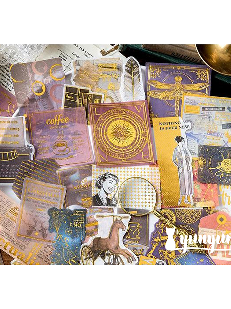 Stickers Golden Set - 60 uni 2