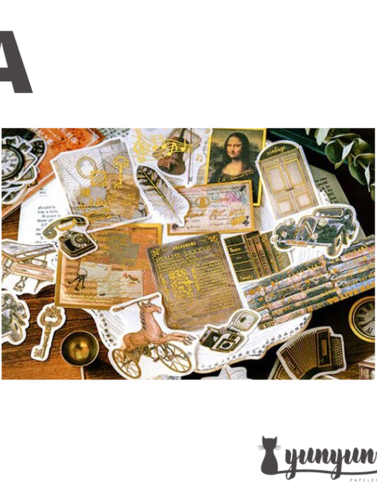 Stickers Golden Set - 60 uni 3