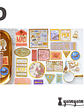 Stickers Golden Set - 60 uni - Miniatura 6
