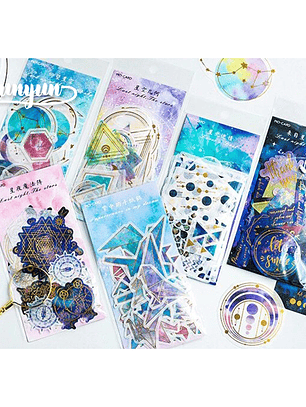 Set Stickers Cósmico - 60 uni