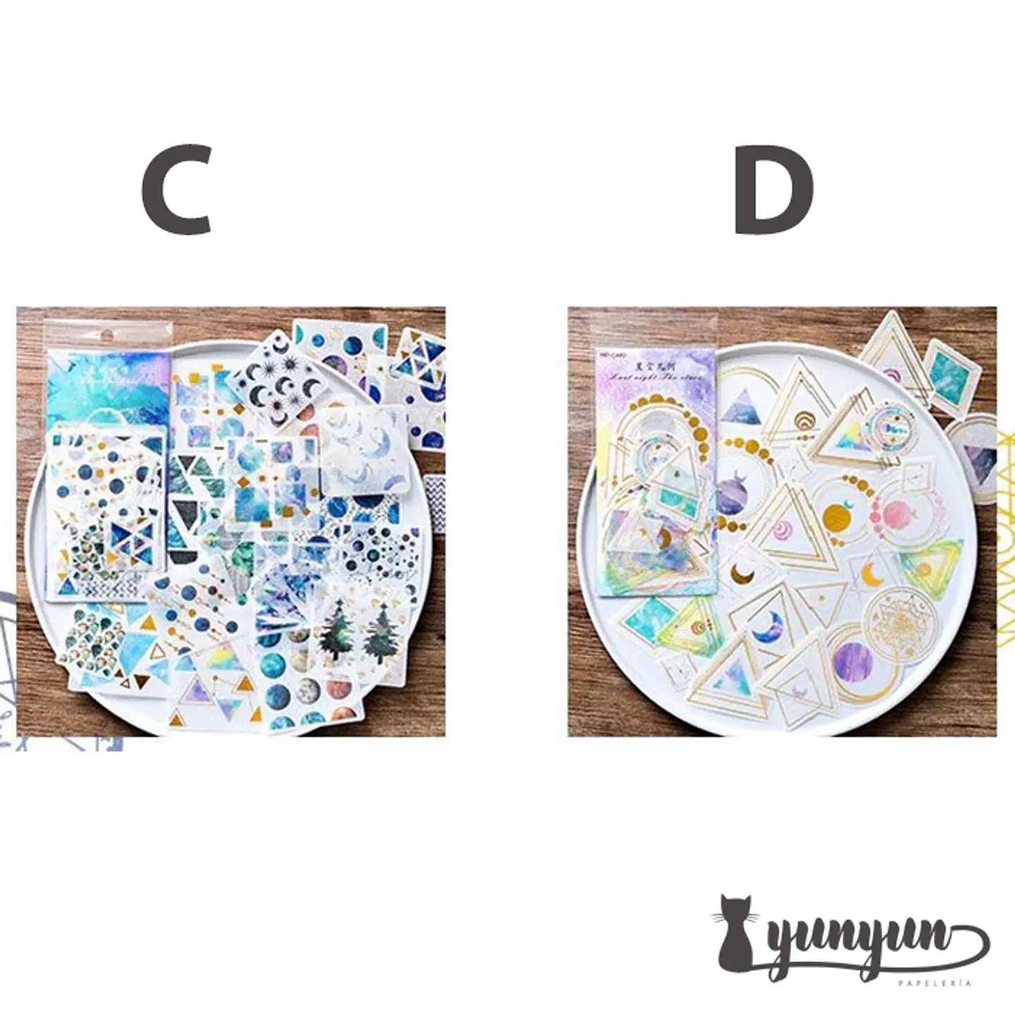Set Stickers Cósmico - 60 uni 6