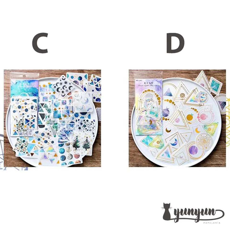 Set Stickers Cósmico - 60 uni 6