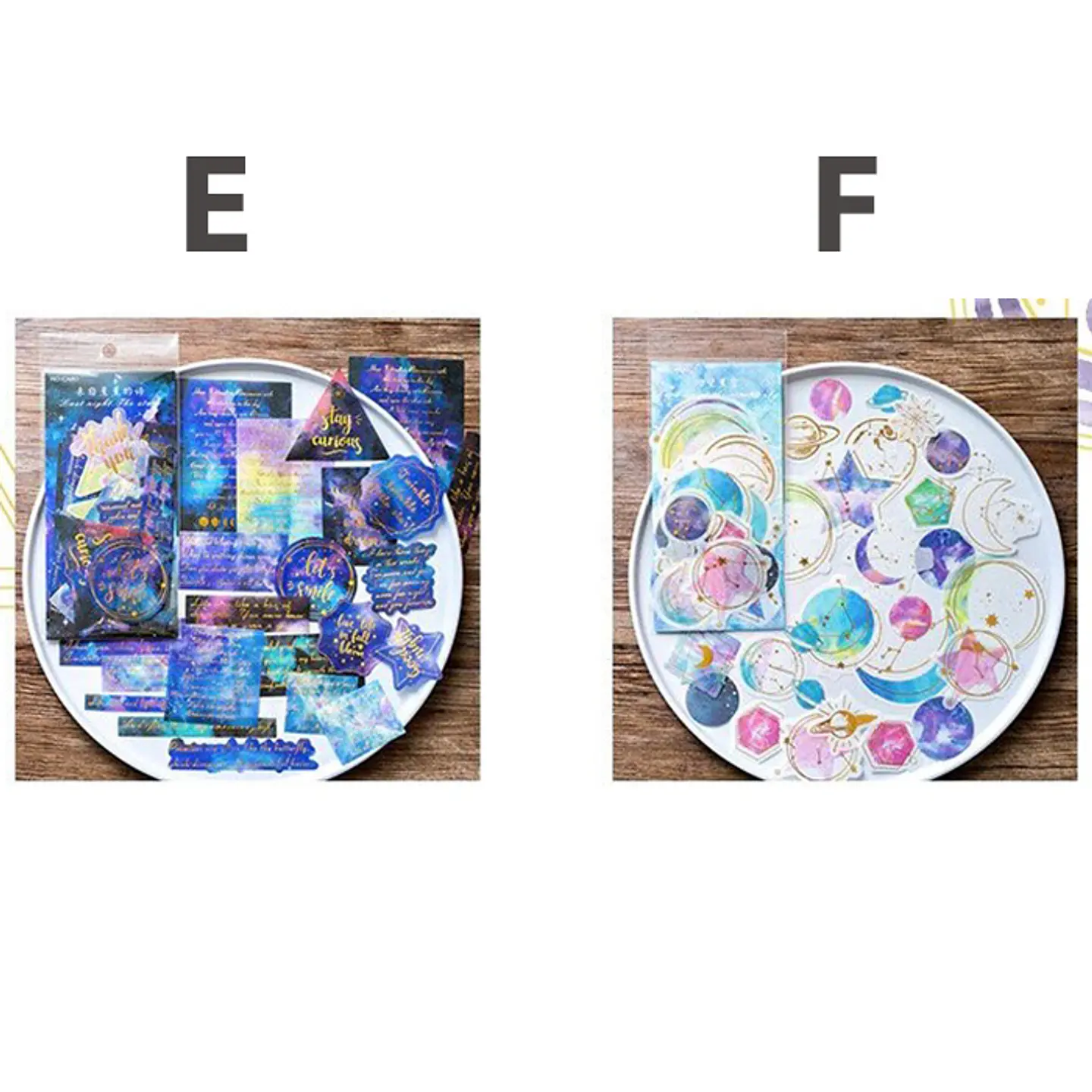 Set Stickers Cósmico - 60 uni 7