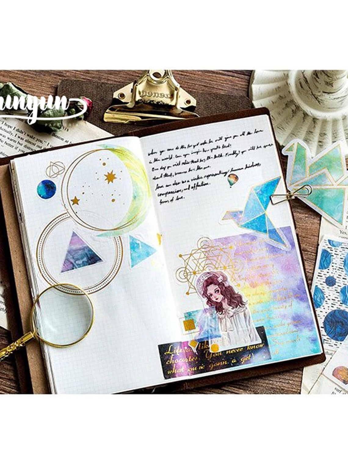 Set Stickers Cósmico - 60 uni 8