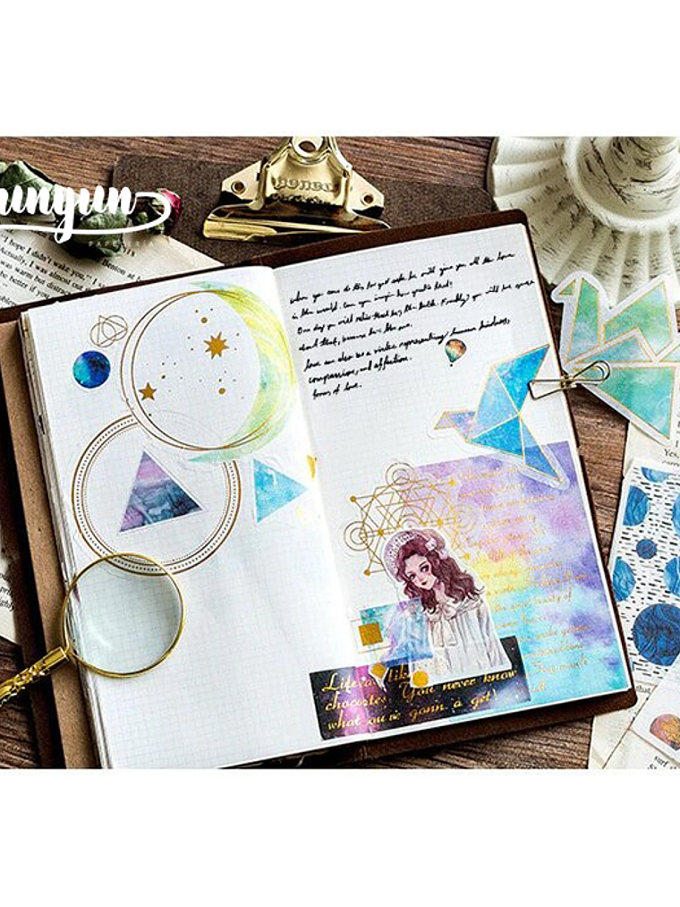 Set Stickers Cósmico - 60 uni 8