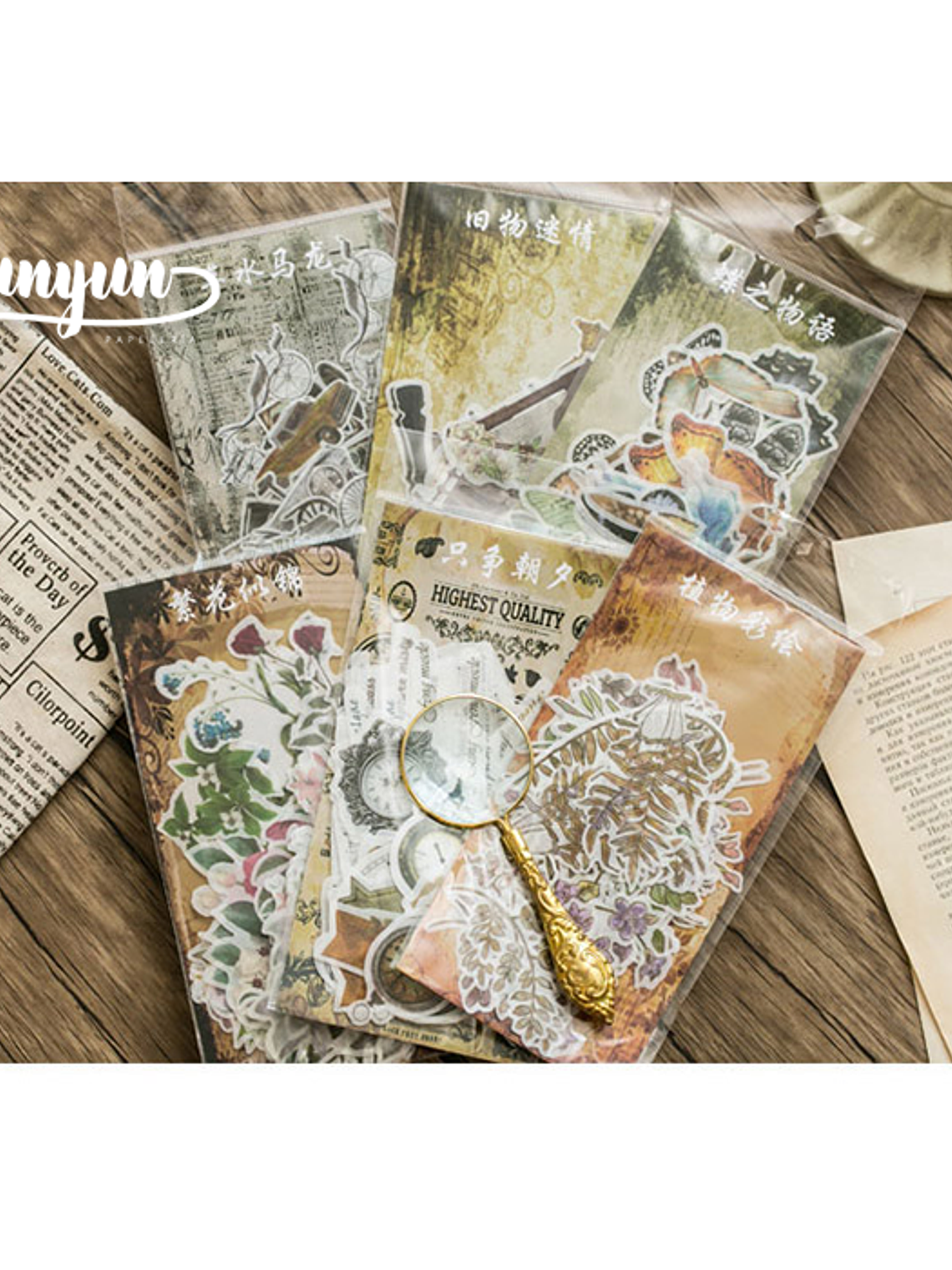 Set Stickers Retro - 60 uni 1