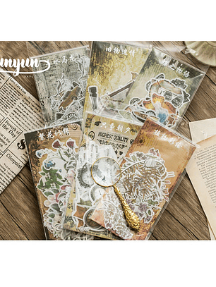 Set Stickers Retro - 60 uni