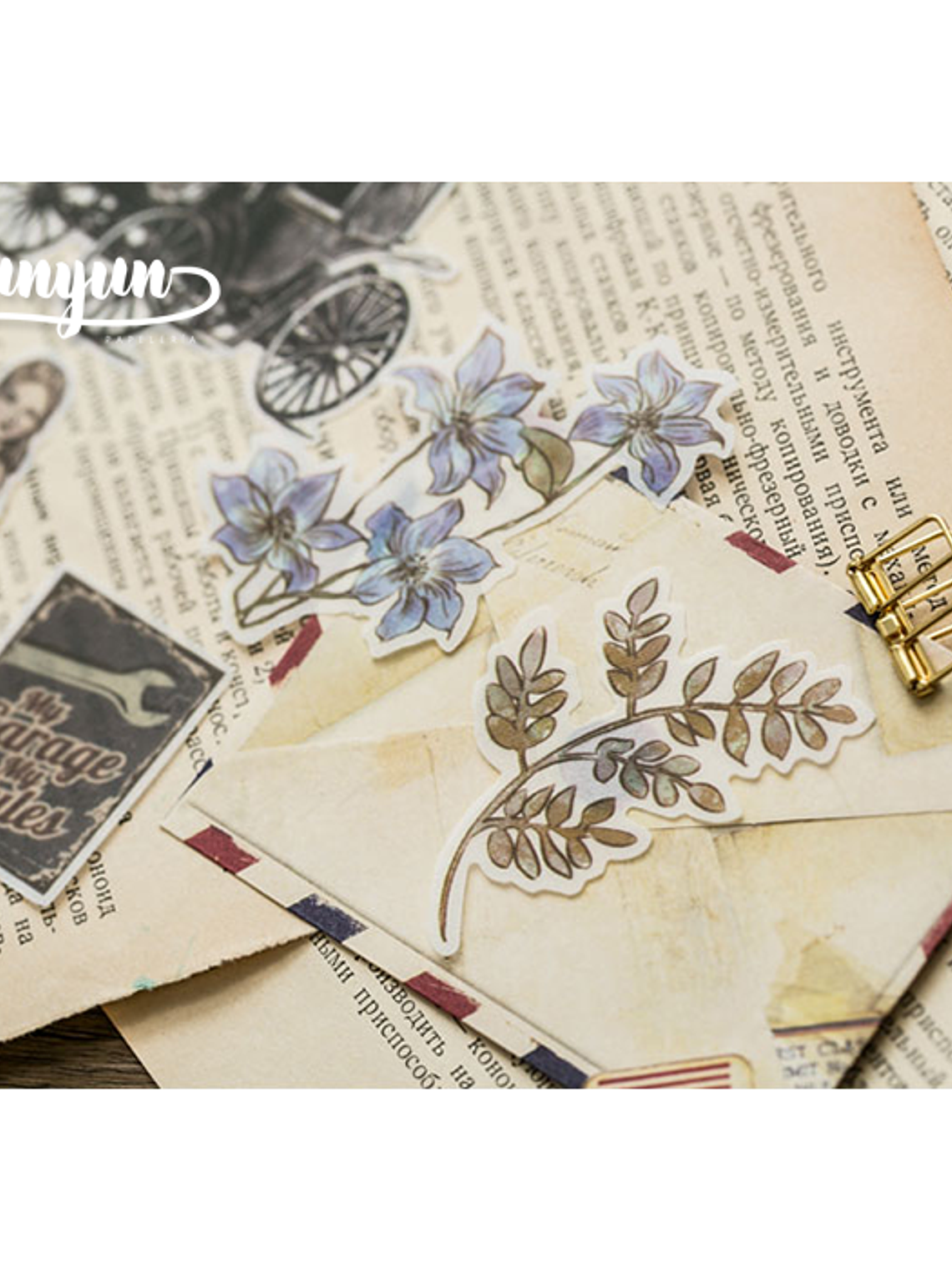 Set Stickers Retro - 60 uni 4