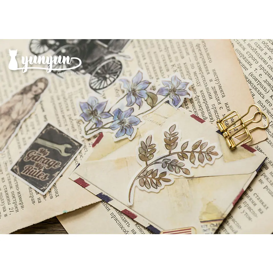 Set Stickers Retro - 60 uni 4