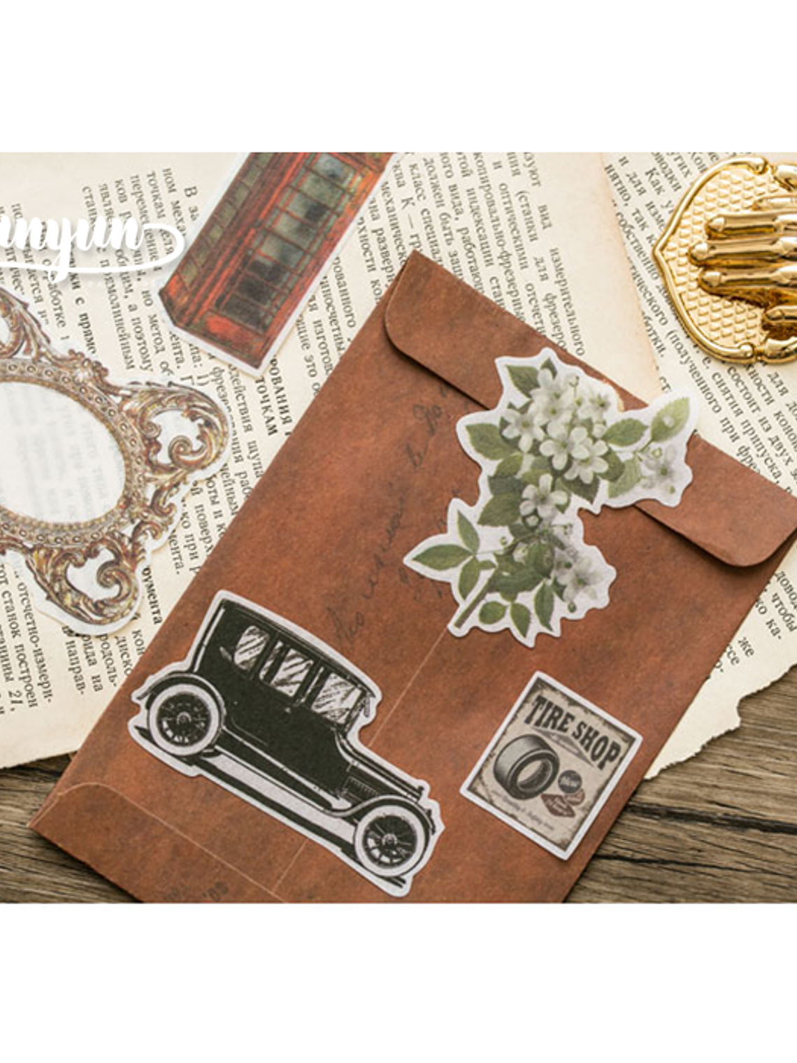 Set Stickers Retro - 60 uni 5