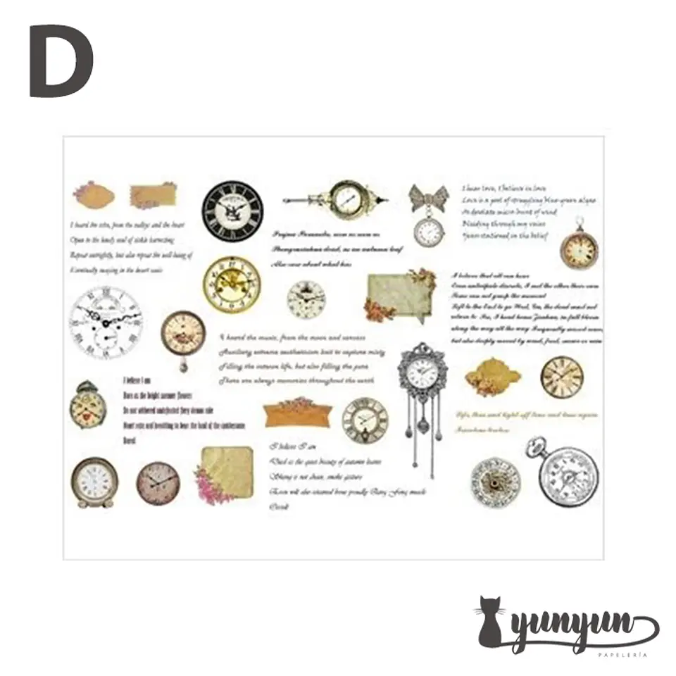 Set Stickers Retro - 60 uni 11